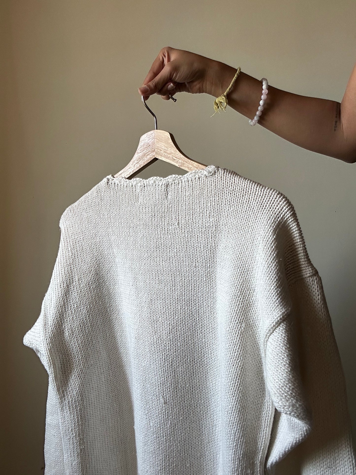 Vintage Cullinane HandKnit Pullover With Embroidery