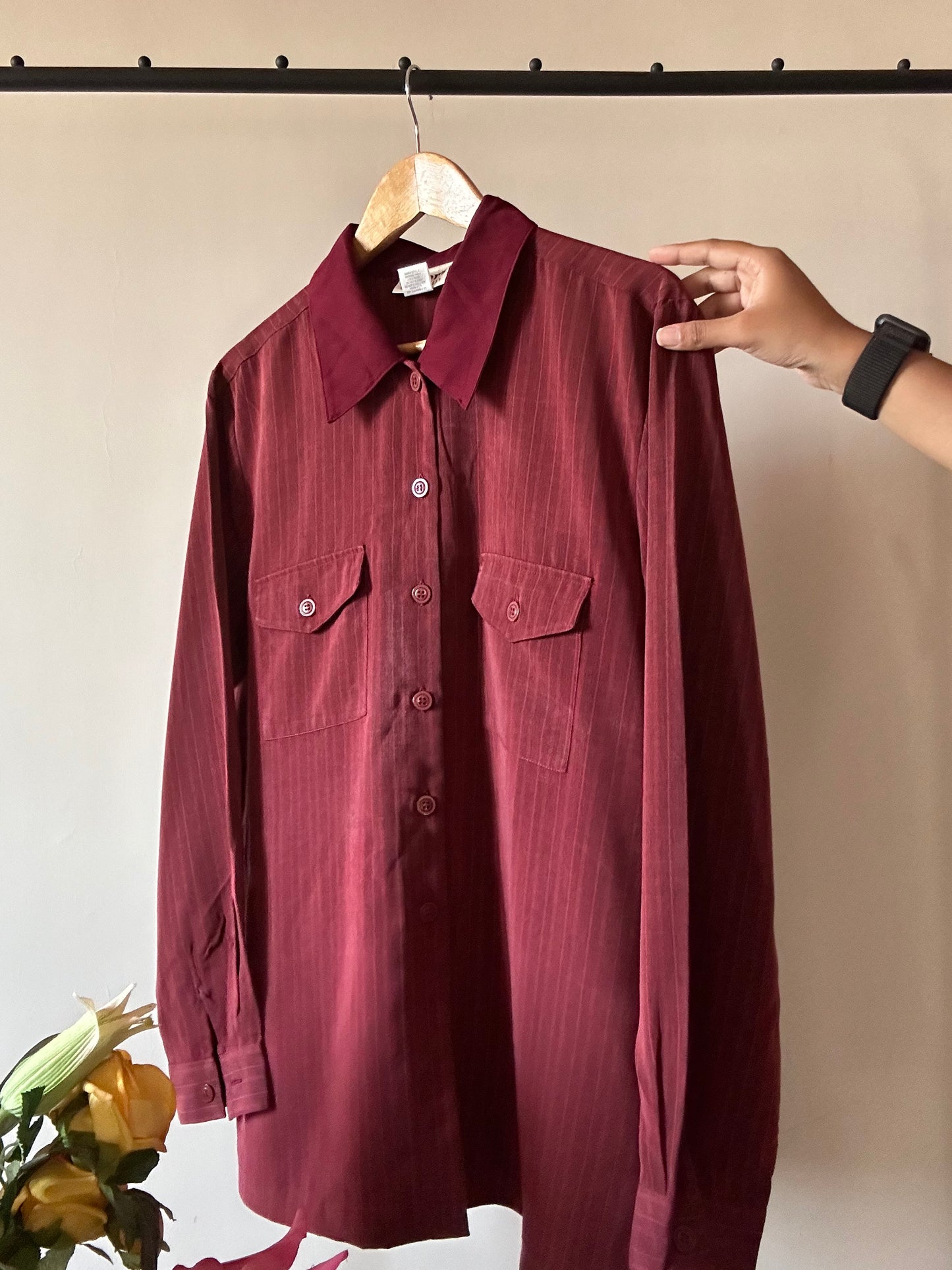 Vintage Miller,s Textured Collar Shirt