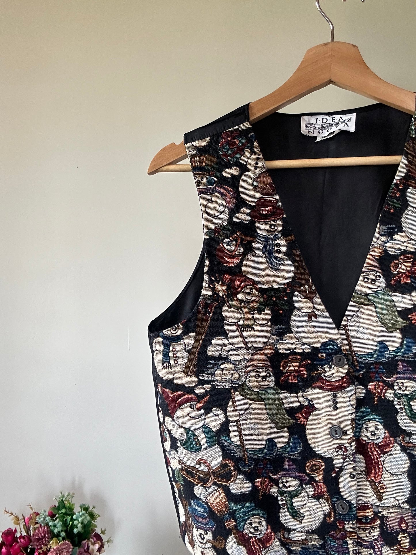 IDEA Nuova Vintage Snowman Vest