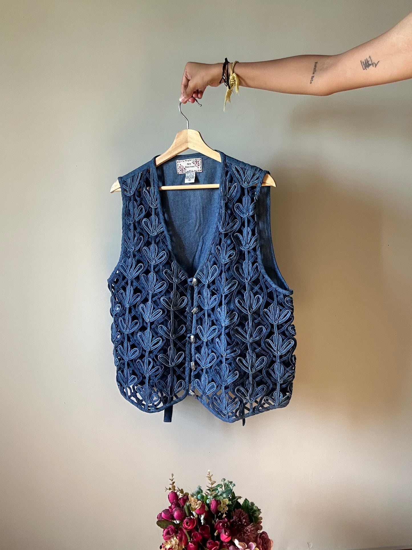 Vintage New Direction Denim Vest