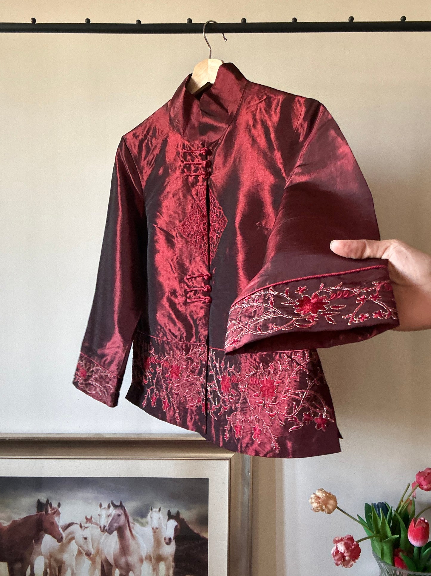 Vintage Chinese Embroidered Shirt