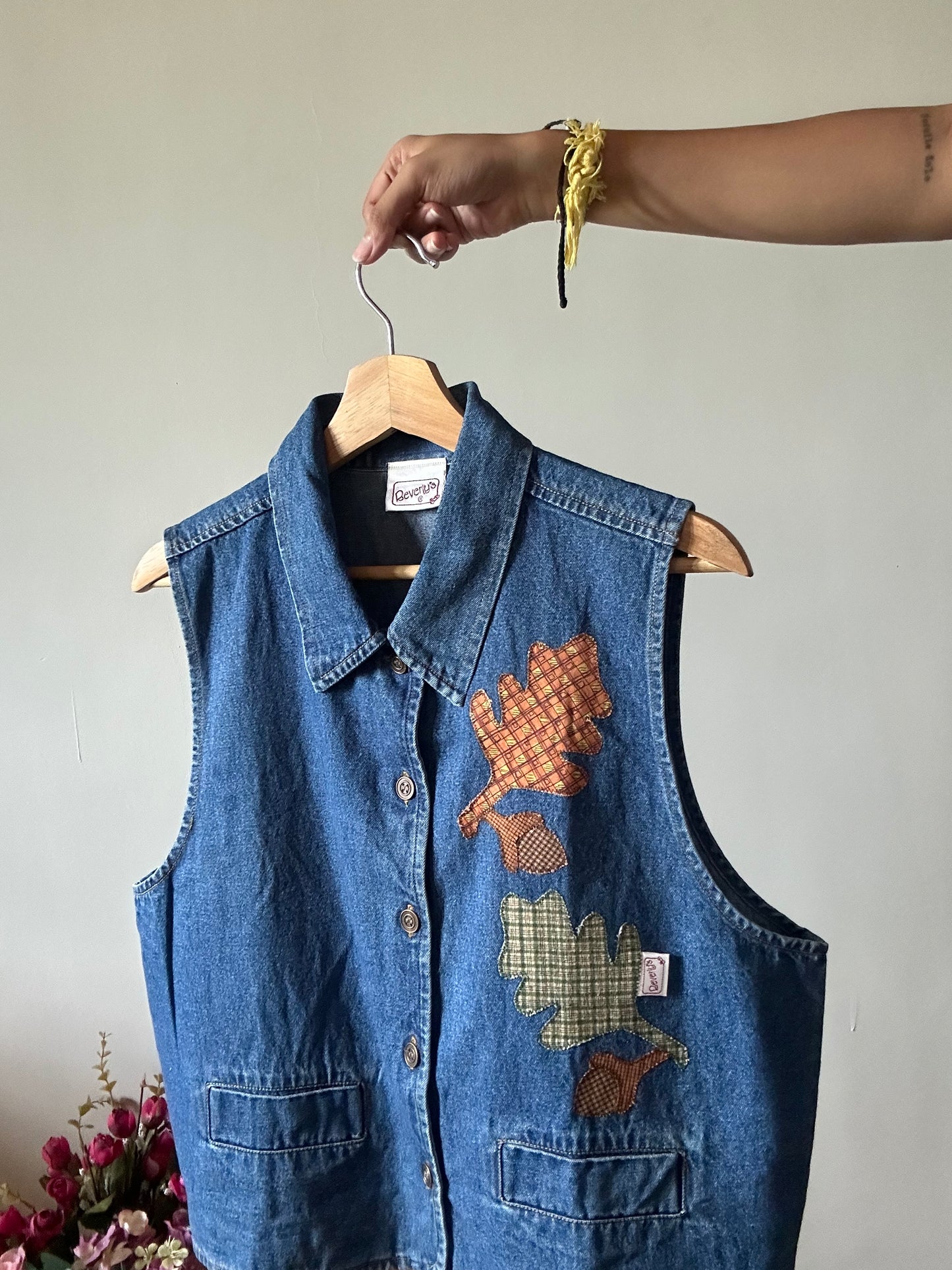 Beverly’s Vintage Denim Patchwork Vest