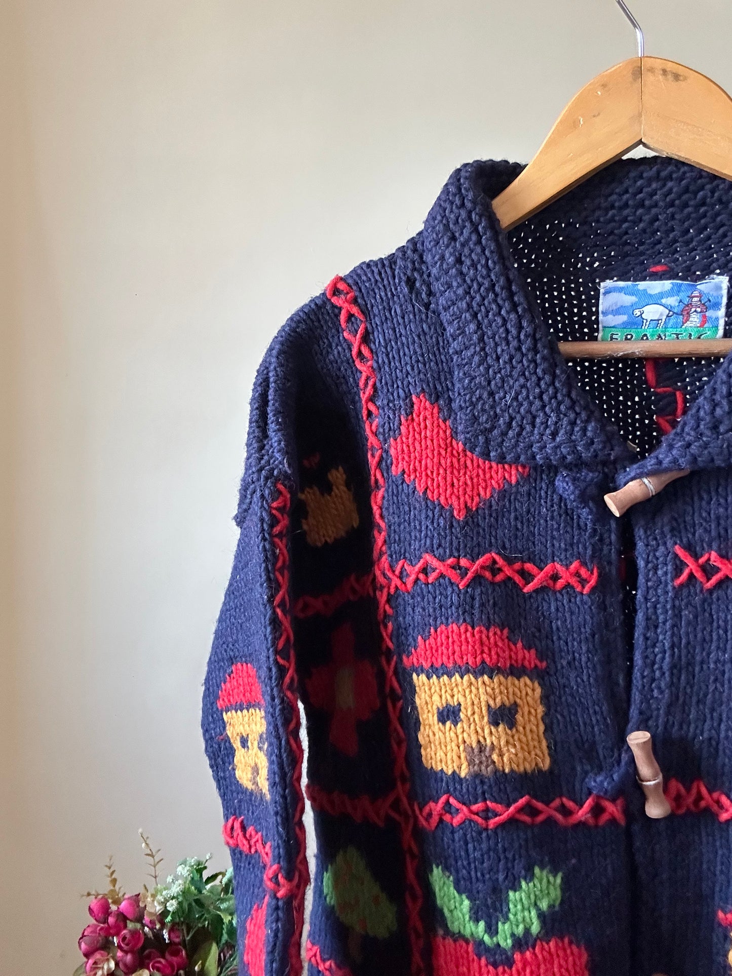 Frantic Vintage HandKnit Cardigan