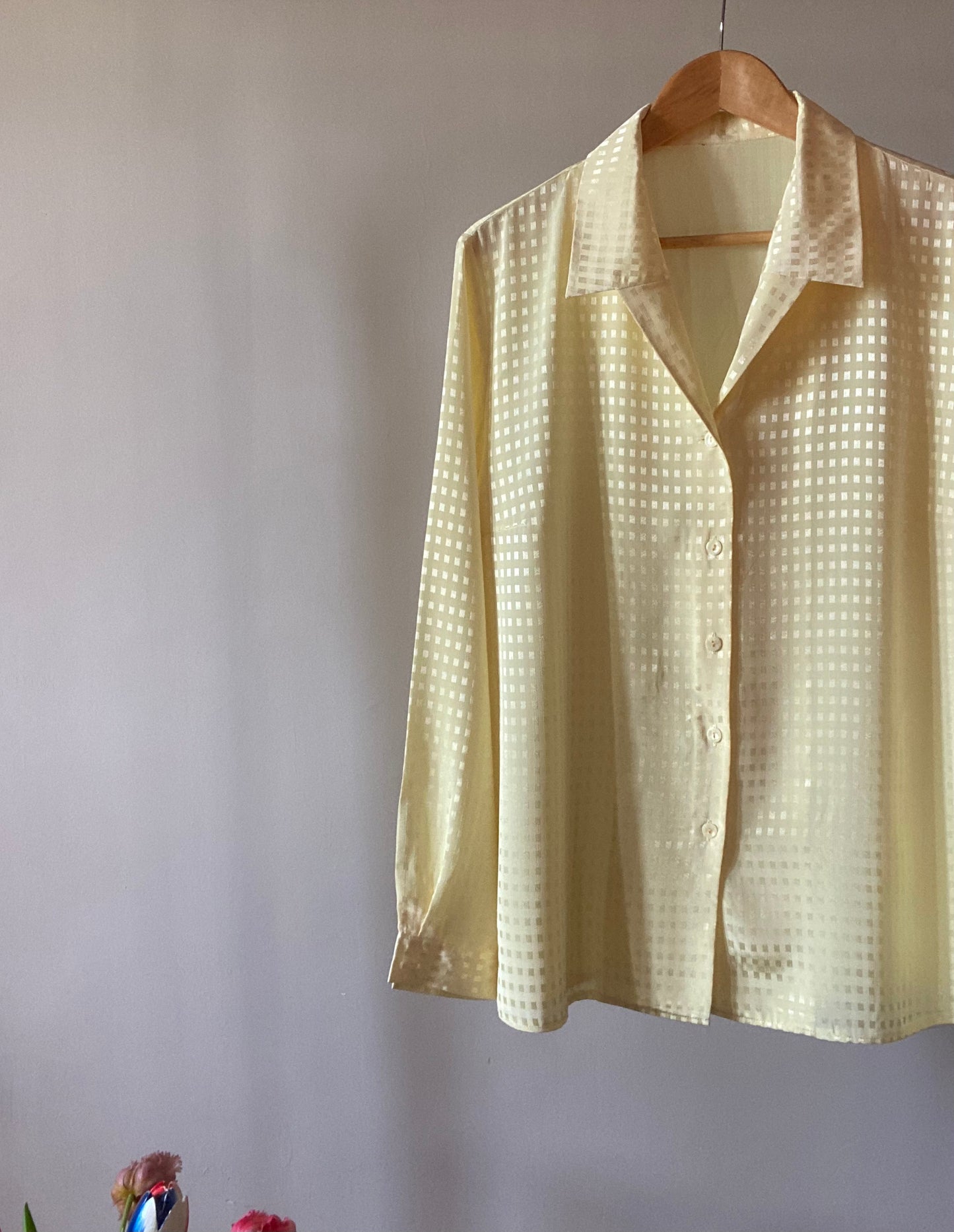 Yellow Semi Formal Vintage Shirt