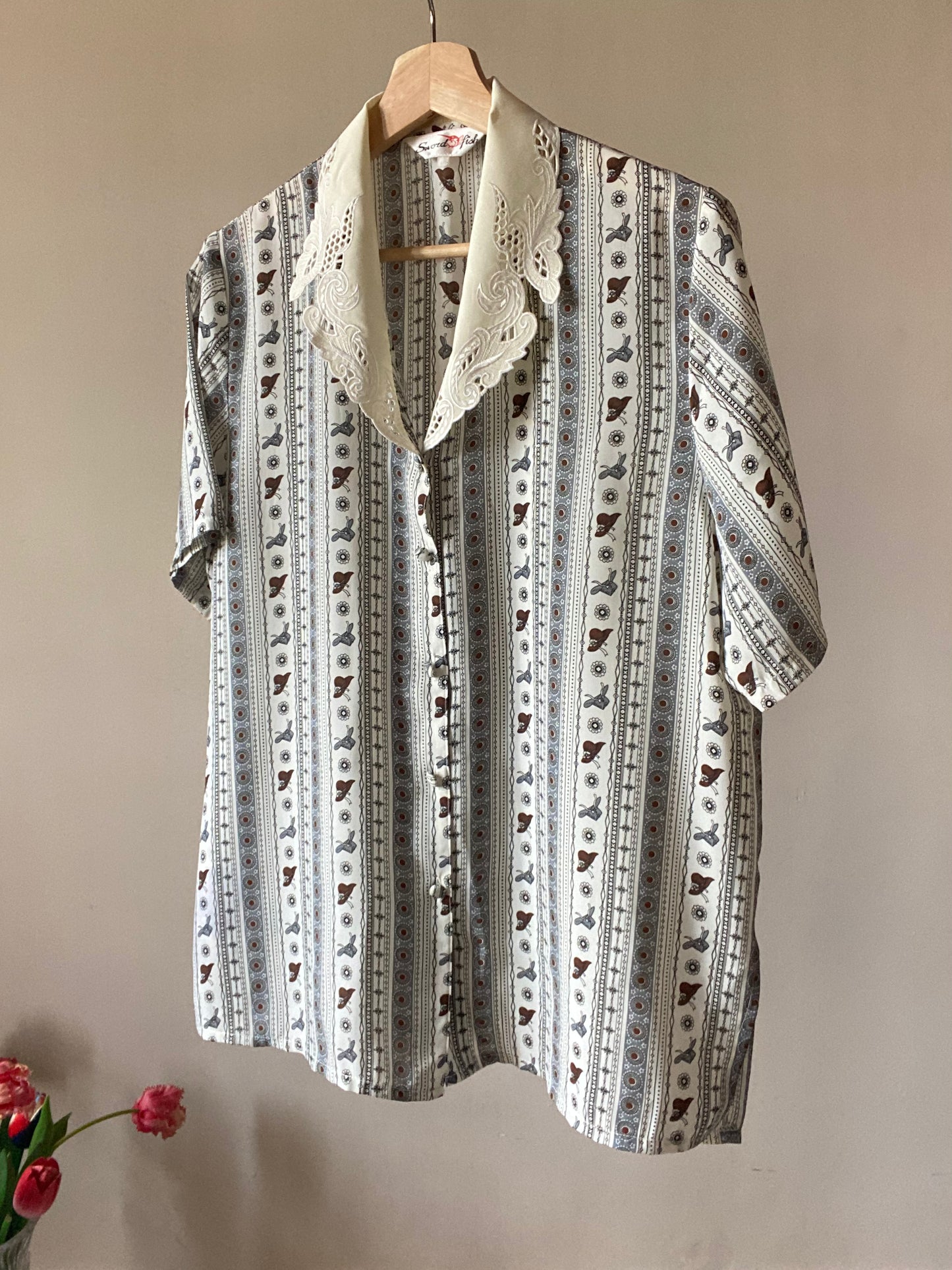 Little Print Vintage Shirt