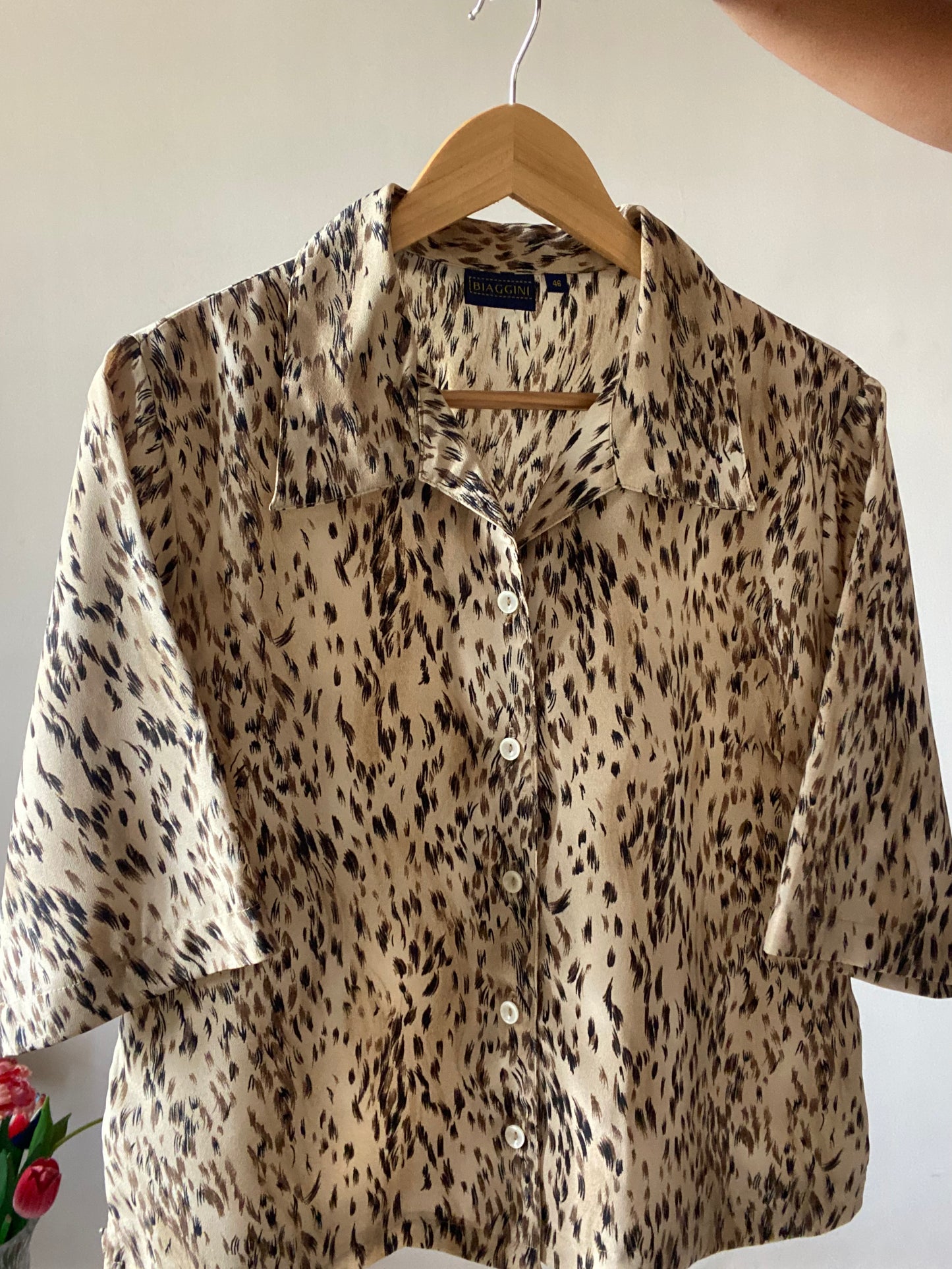 Leopard Print Vintage Shirt