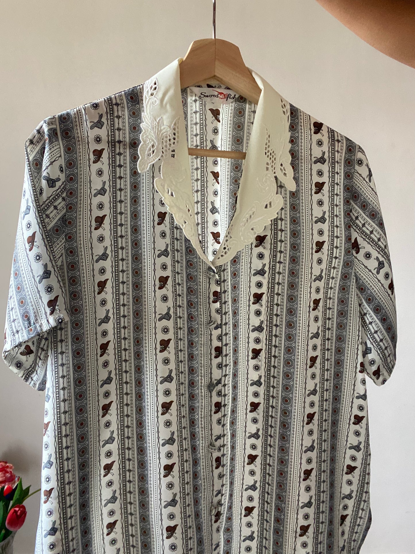 Little Print Vintage Shirt