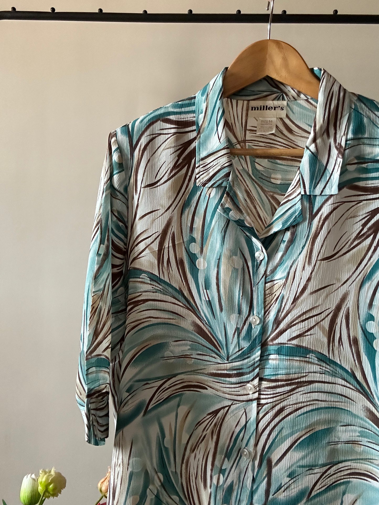 Miller’s Vintage Abstract Print Shirt