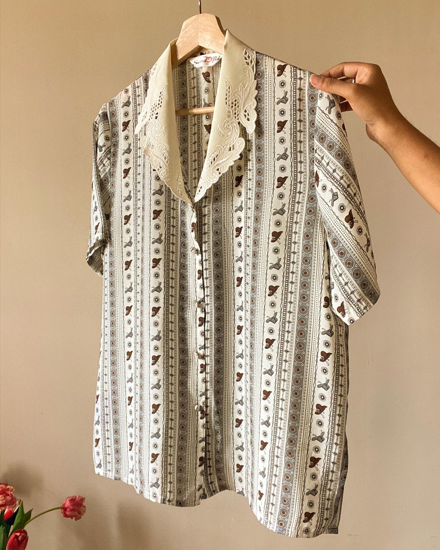 Little Print Vintage Shirt