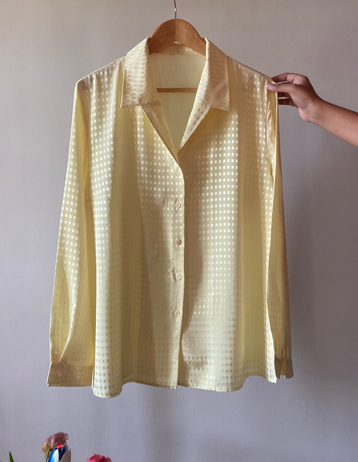 Yellow Semi Formal Vintage Shirt