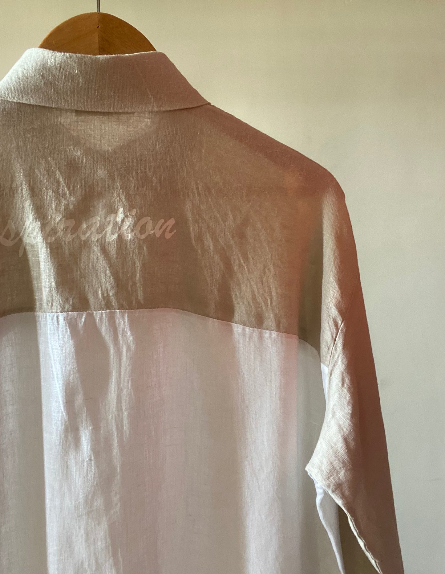 Sustainable Vintage Linen Shirt