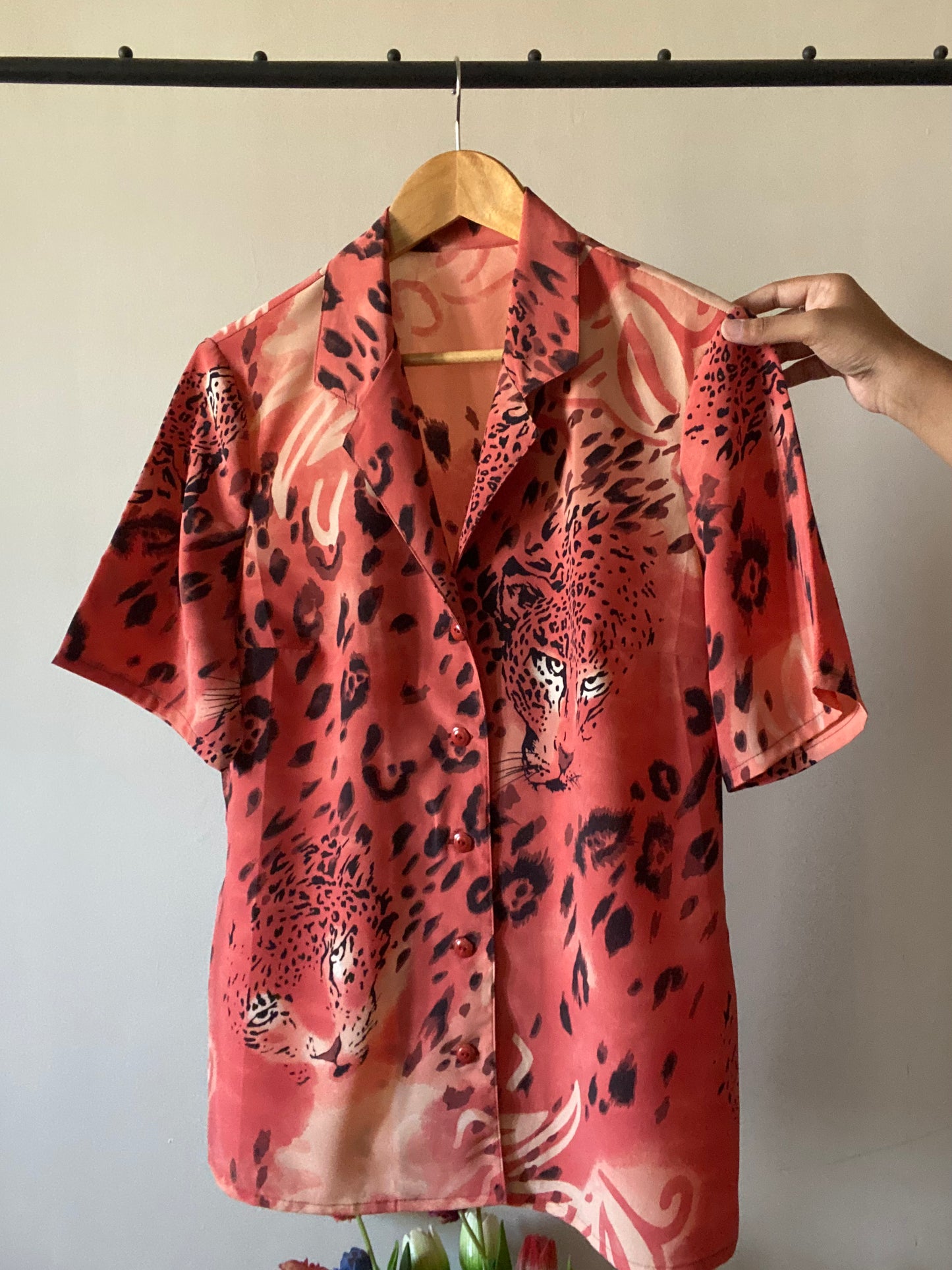 Vintage Tiger Print Shirt