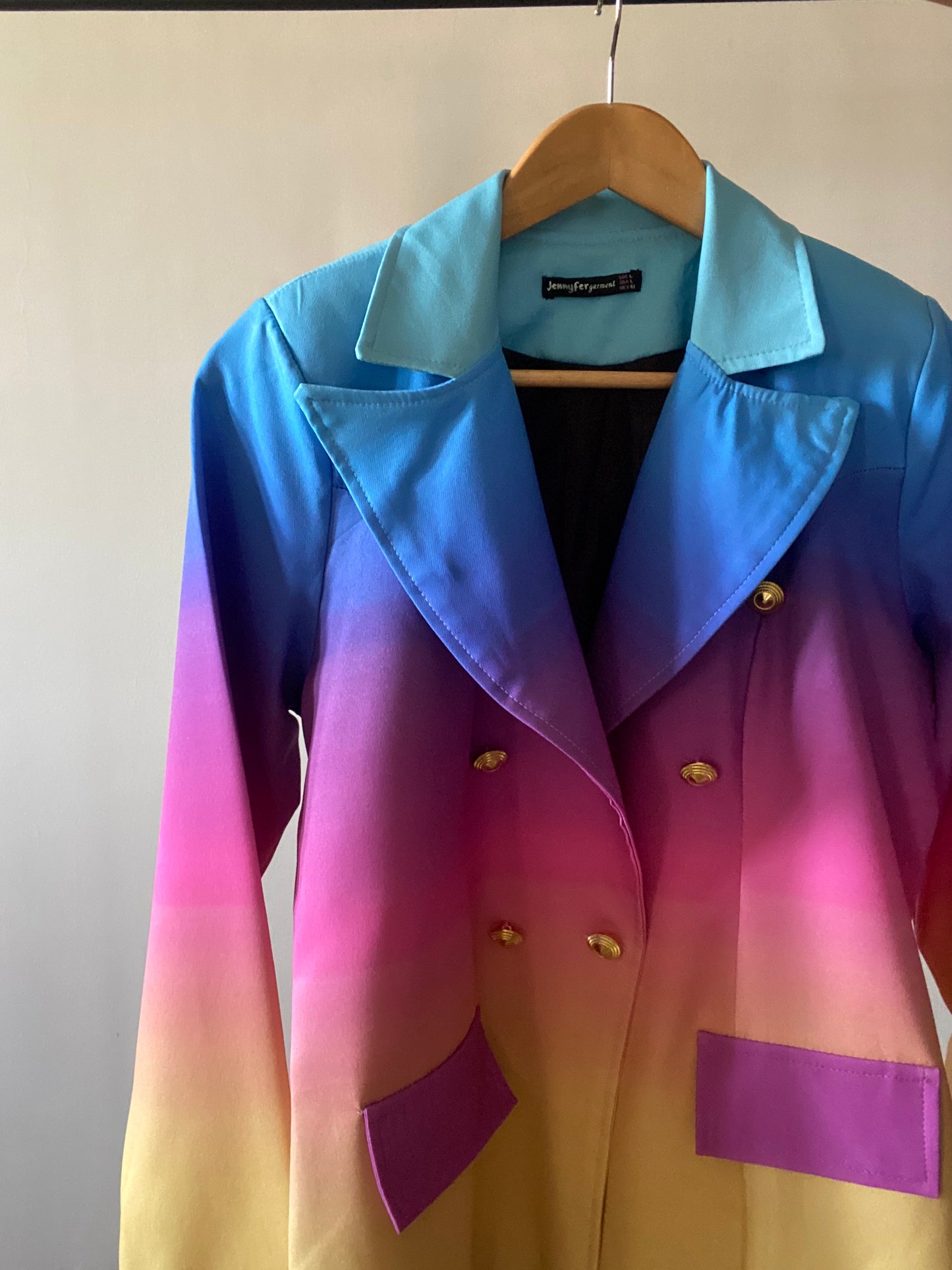 Vintage Rainbow Blazer