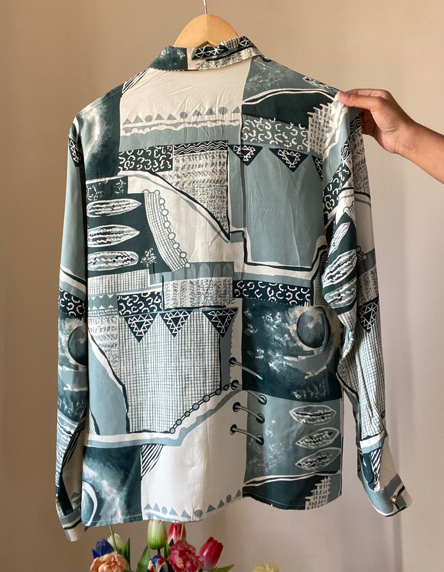 Watercolour Inspired Vintage Shirt