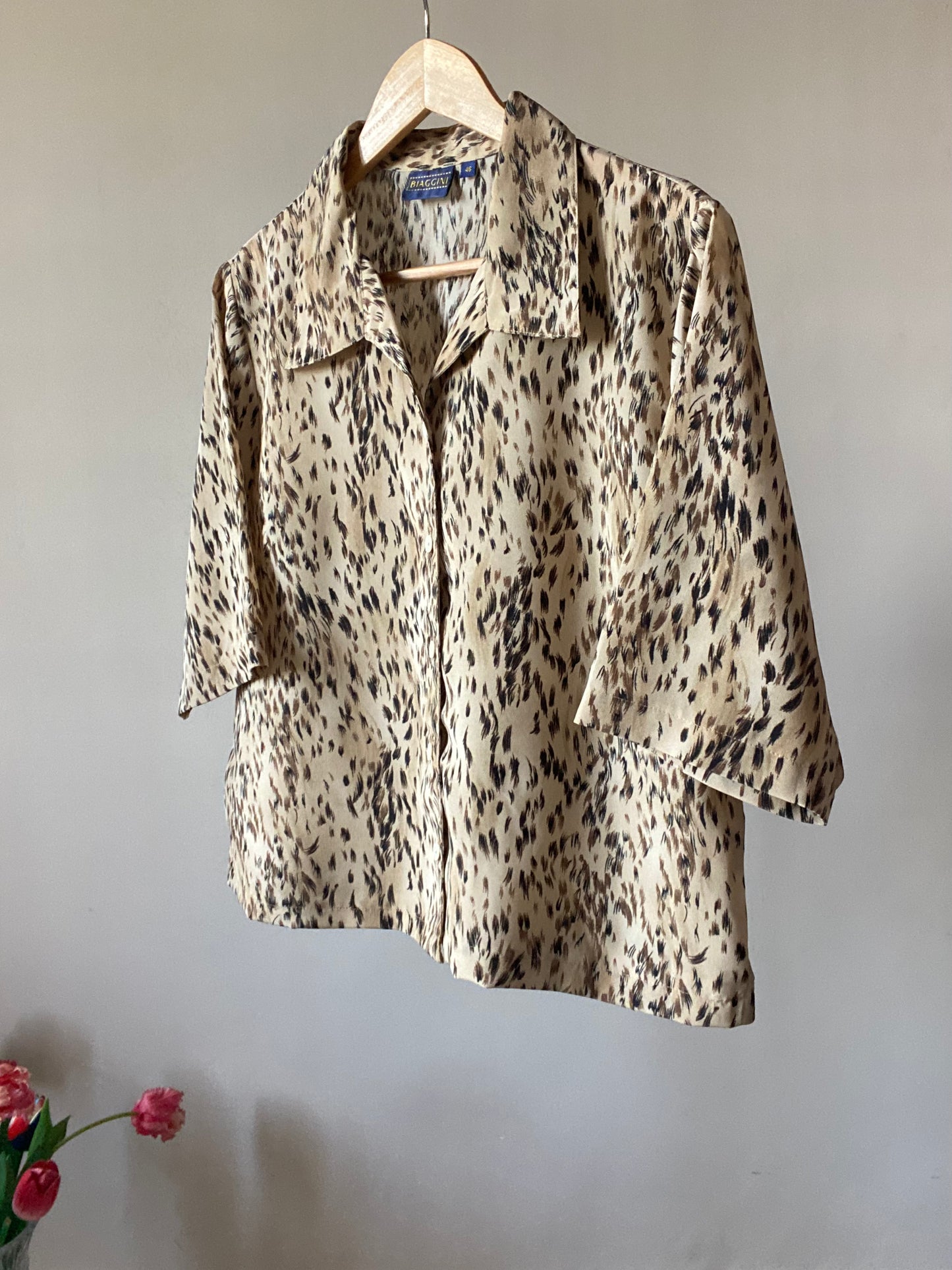 Leopard Print Vintage Shirt