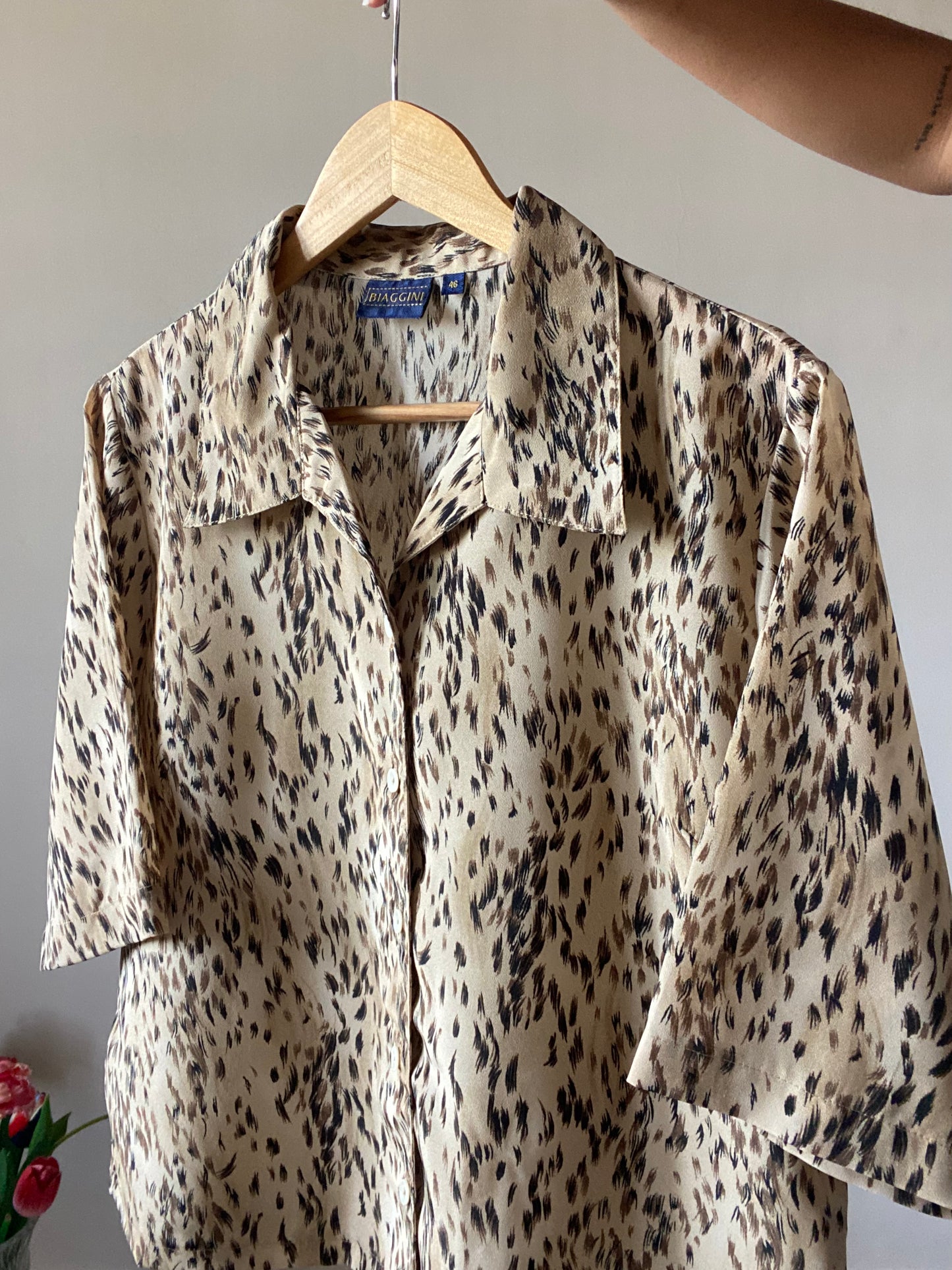 Leopard Print Vintage Shirt