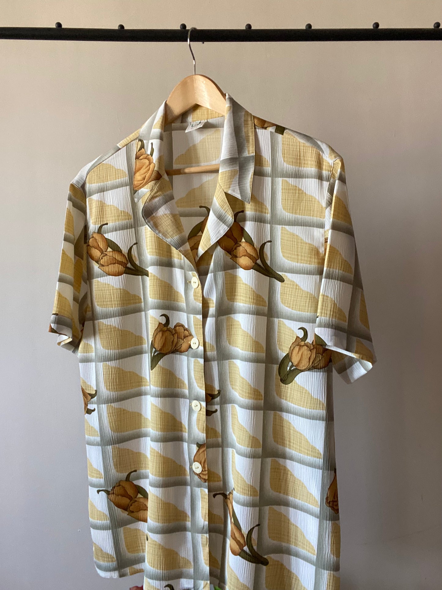 Floral Print Vintage Shirt