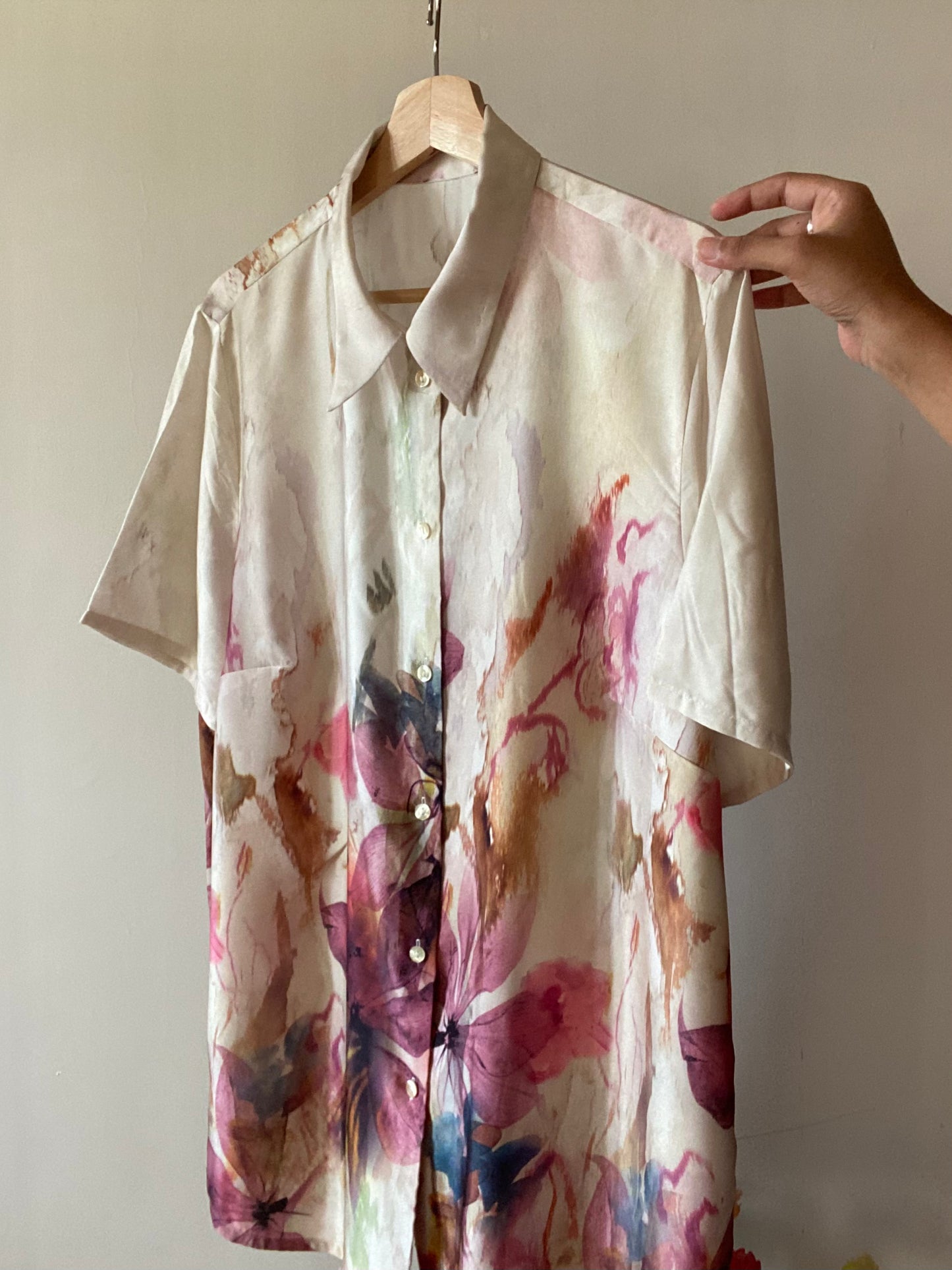 Floral Vintage Water Art Shirt