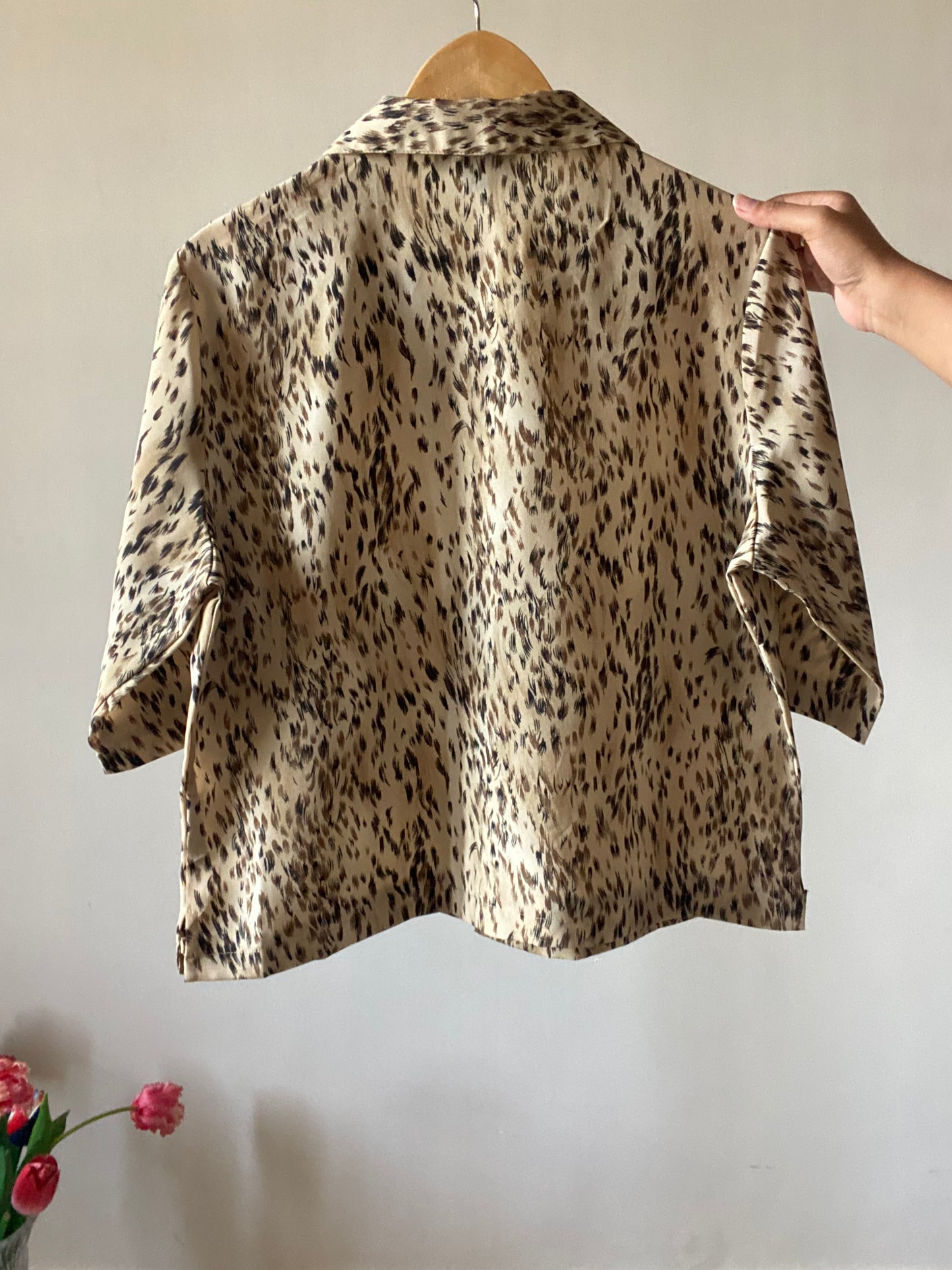 Leopard Print Vintage Shirt