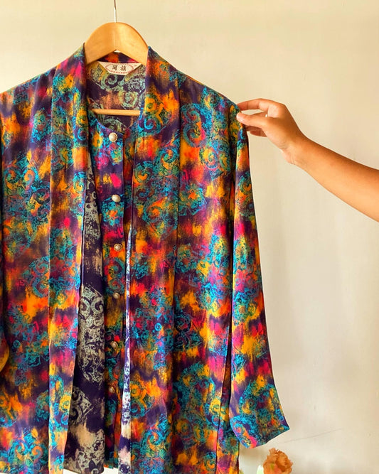 Rainbow Colour Spray Vintage Shirt