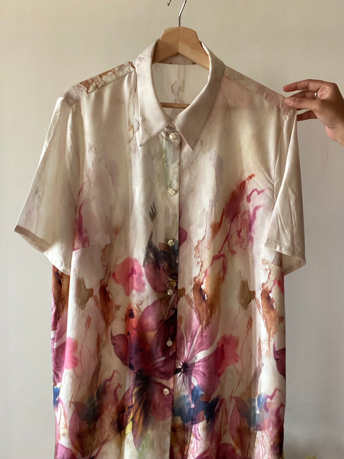 Floral Vintage Water Art Shirt