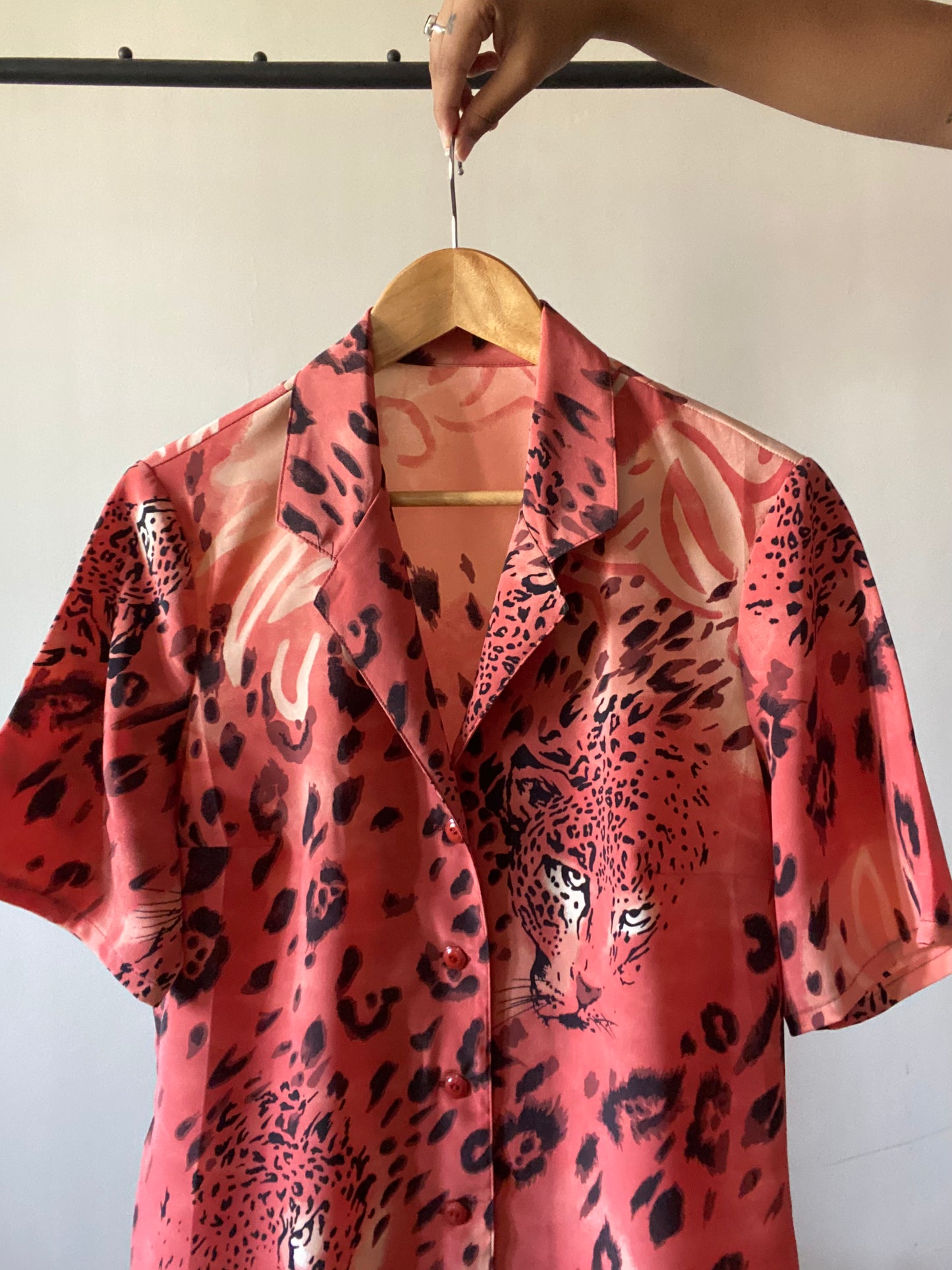 Vintage Tiger Print Shirt