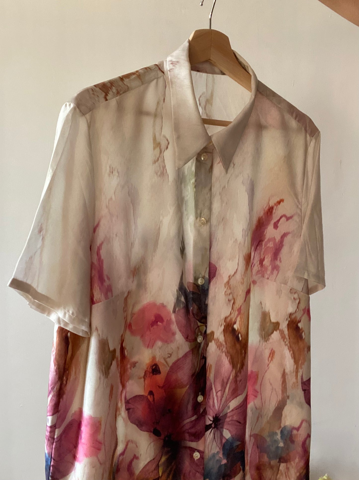 Floral Vintage Water Art Shirt