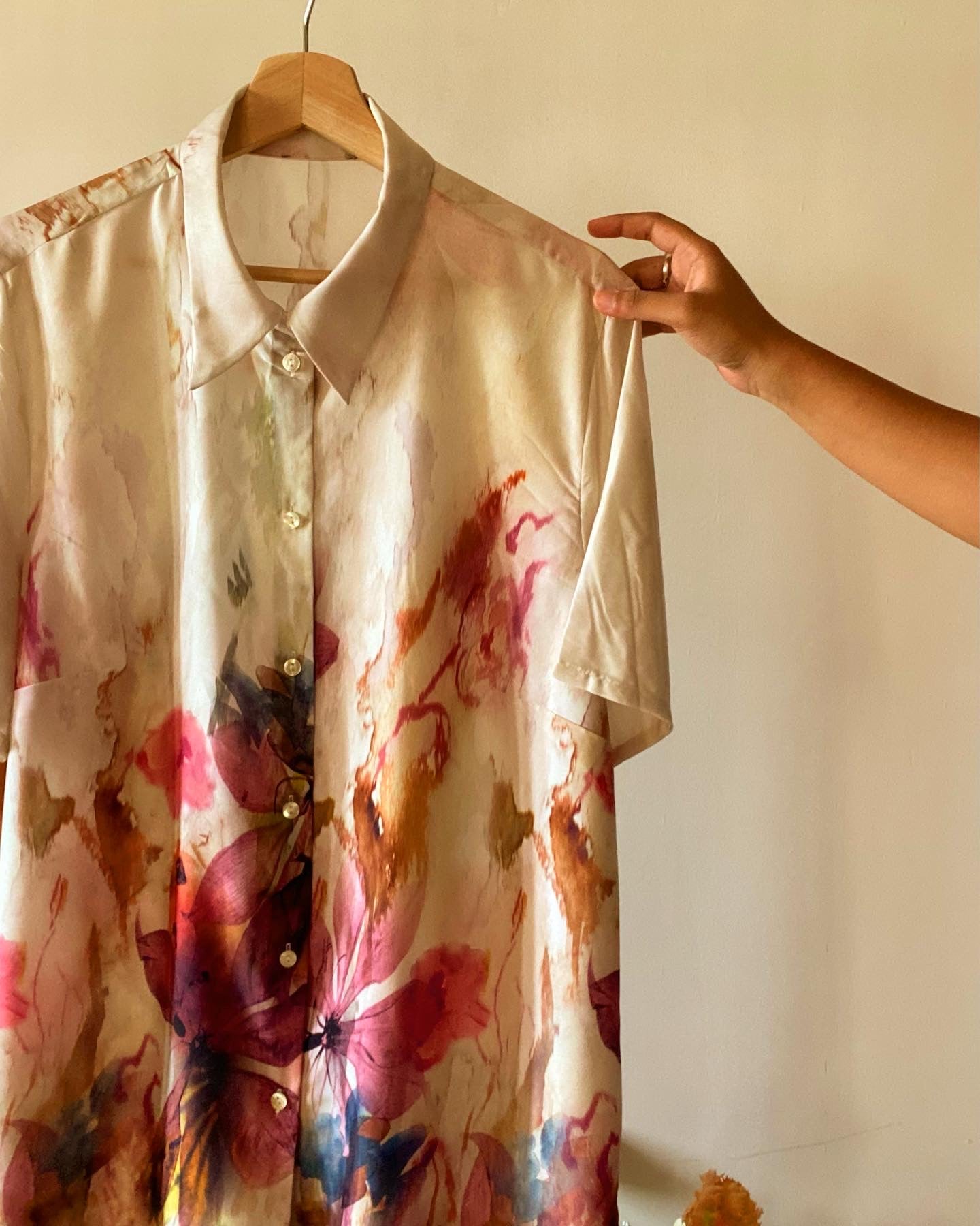 Floral Vintage Water Art Shirt