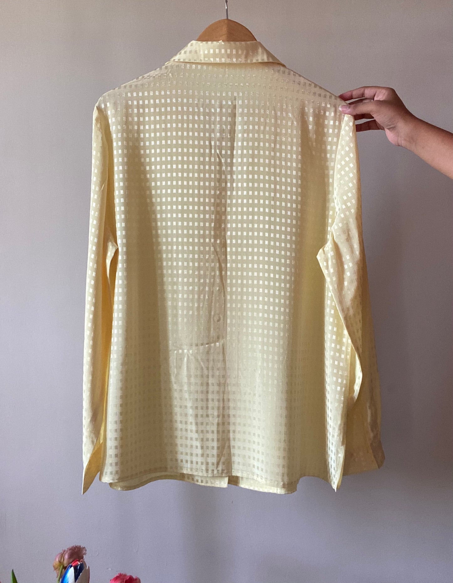 Yellow Semi Formal Vintage Shirt