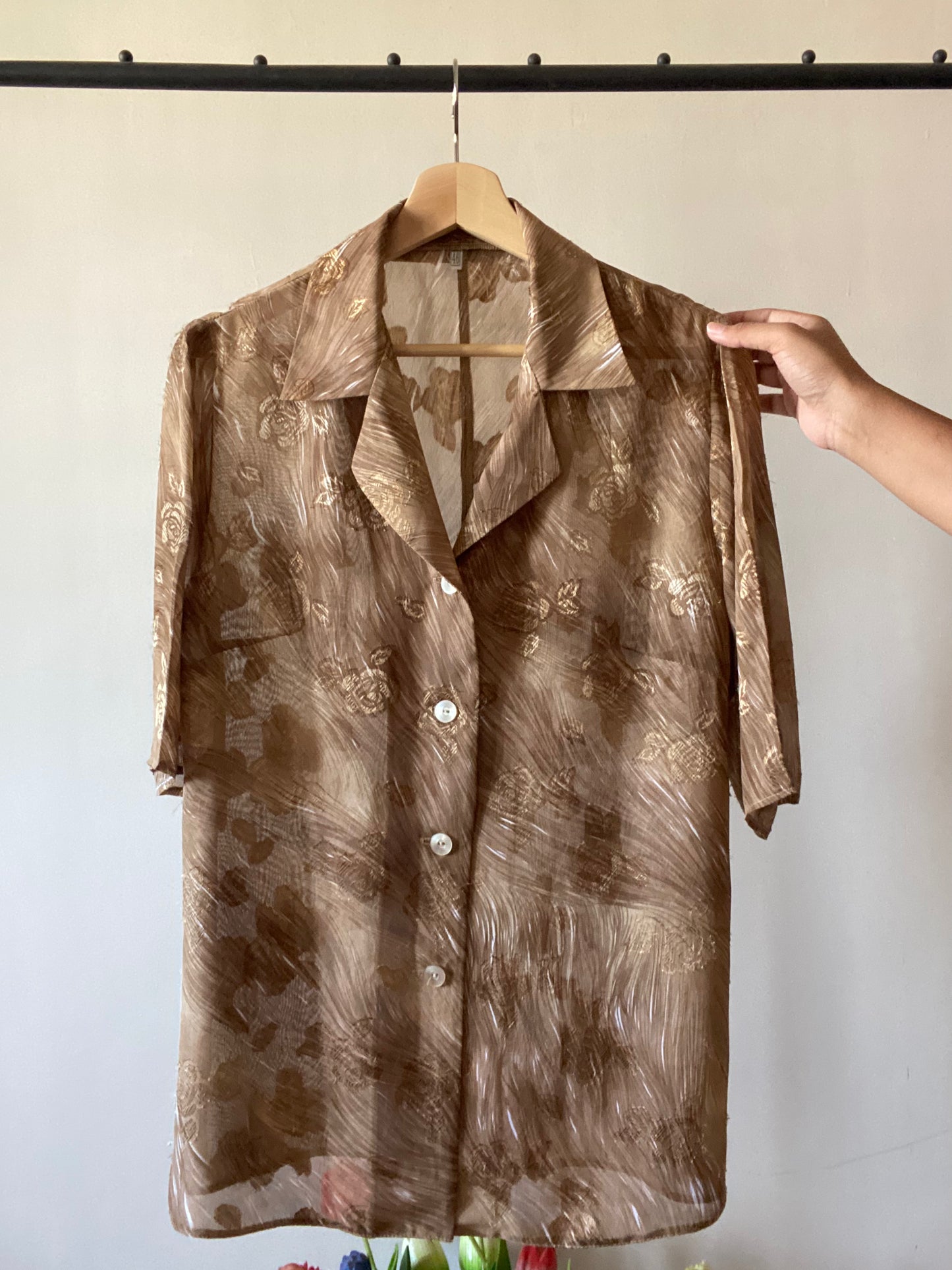 Self Design Vintage Shirt