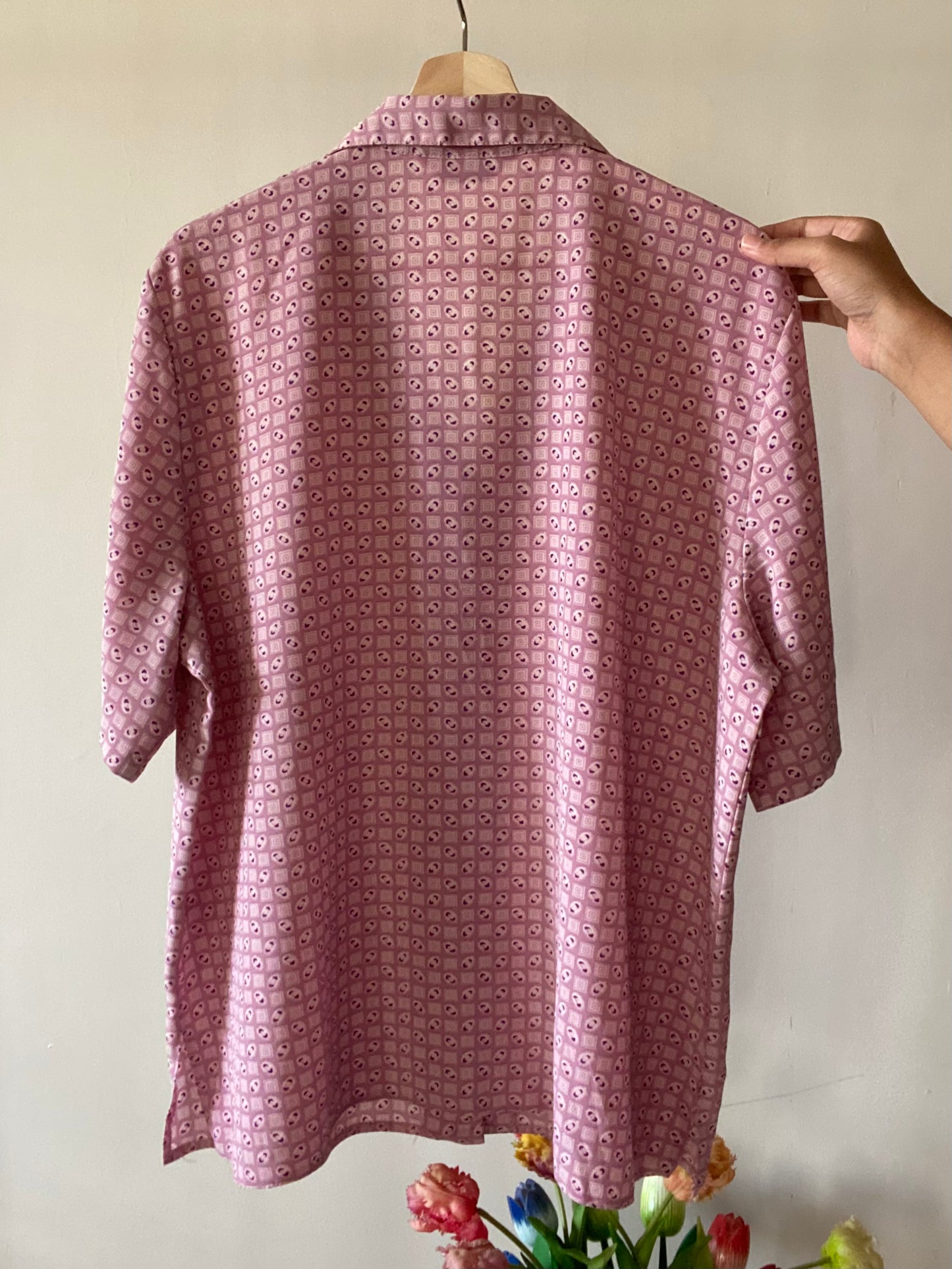 Pretty Pink Casual Vintage Shirt