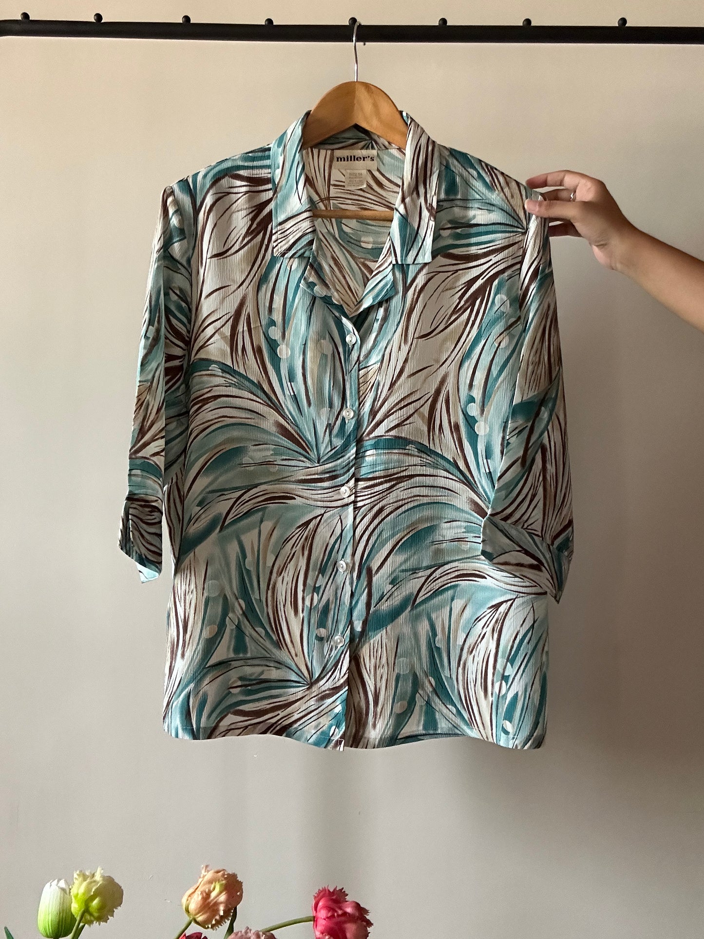 Miller’s Vintage Abstract Print Shirt