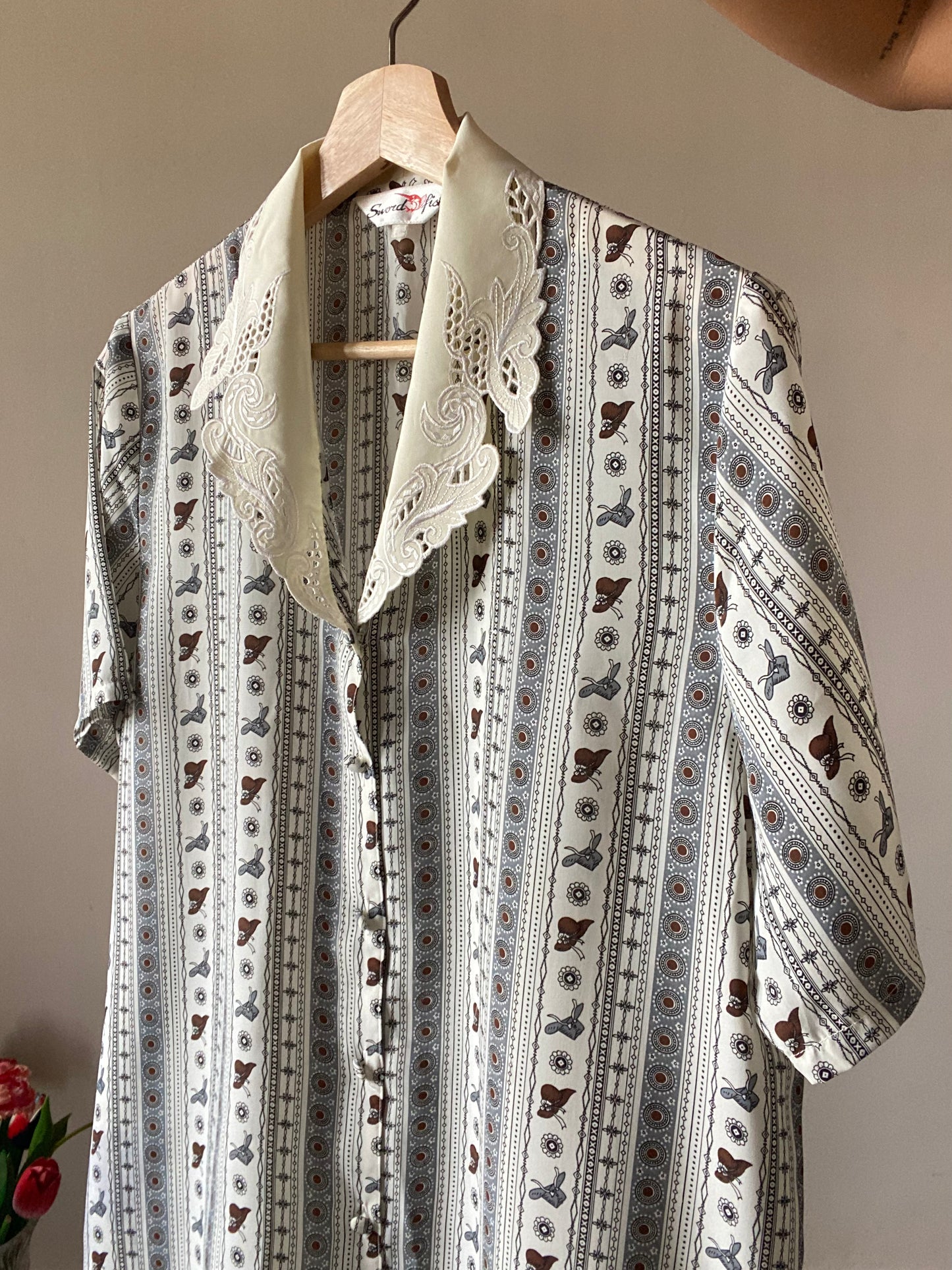 Little Print Vintage Shirt