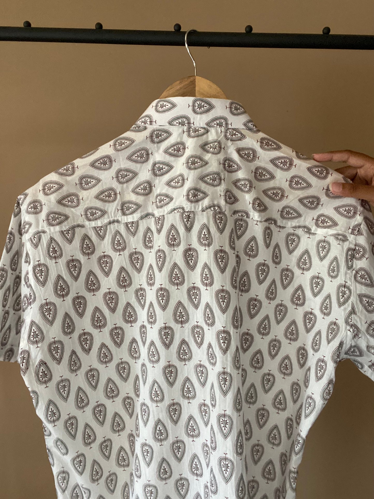 Heritage Motif Print Shirt