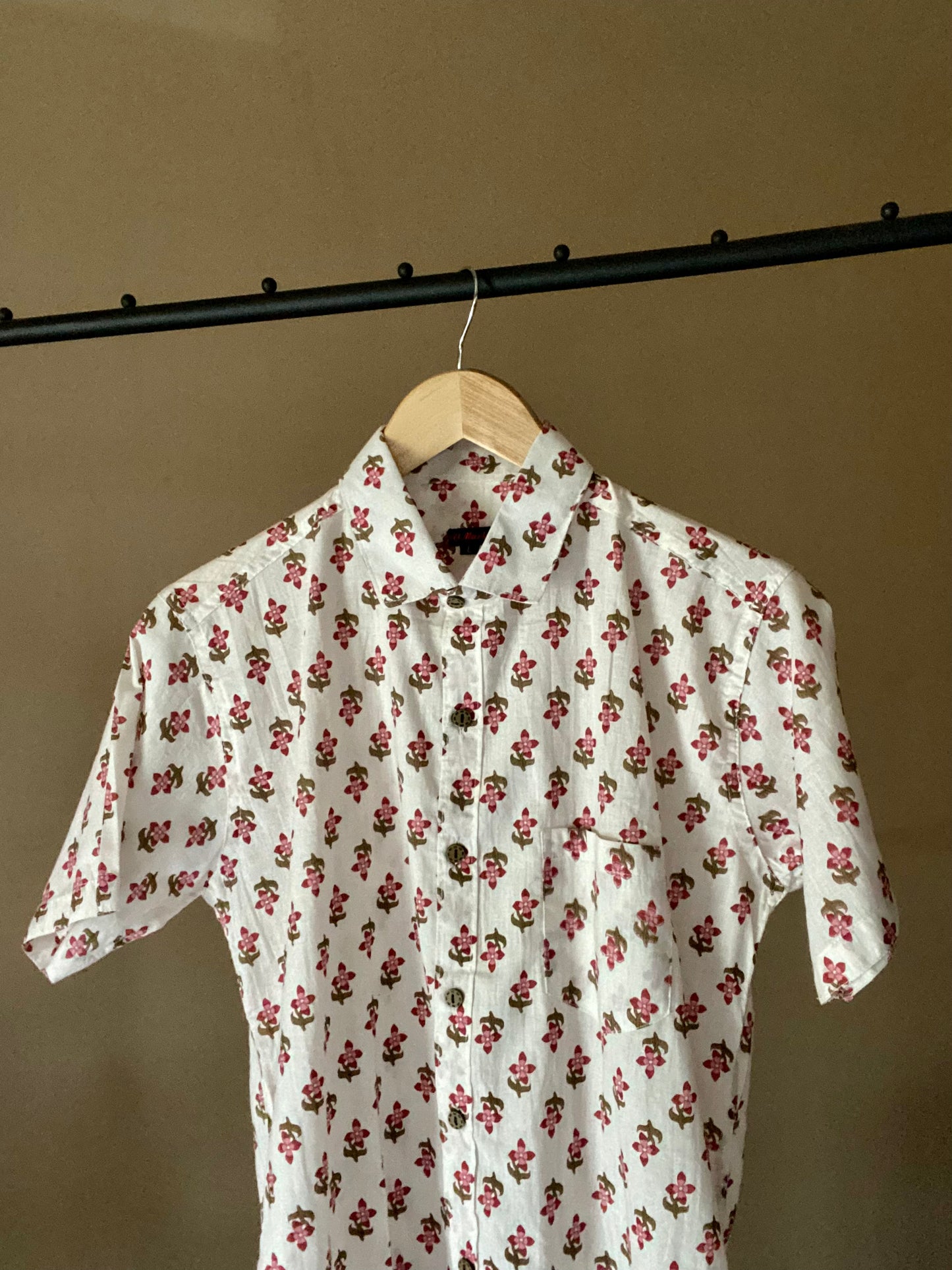 Heritage Motif Floral Print Shirt