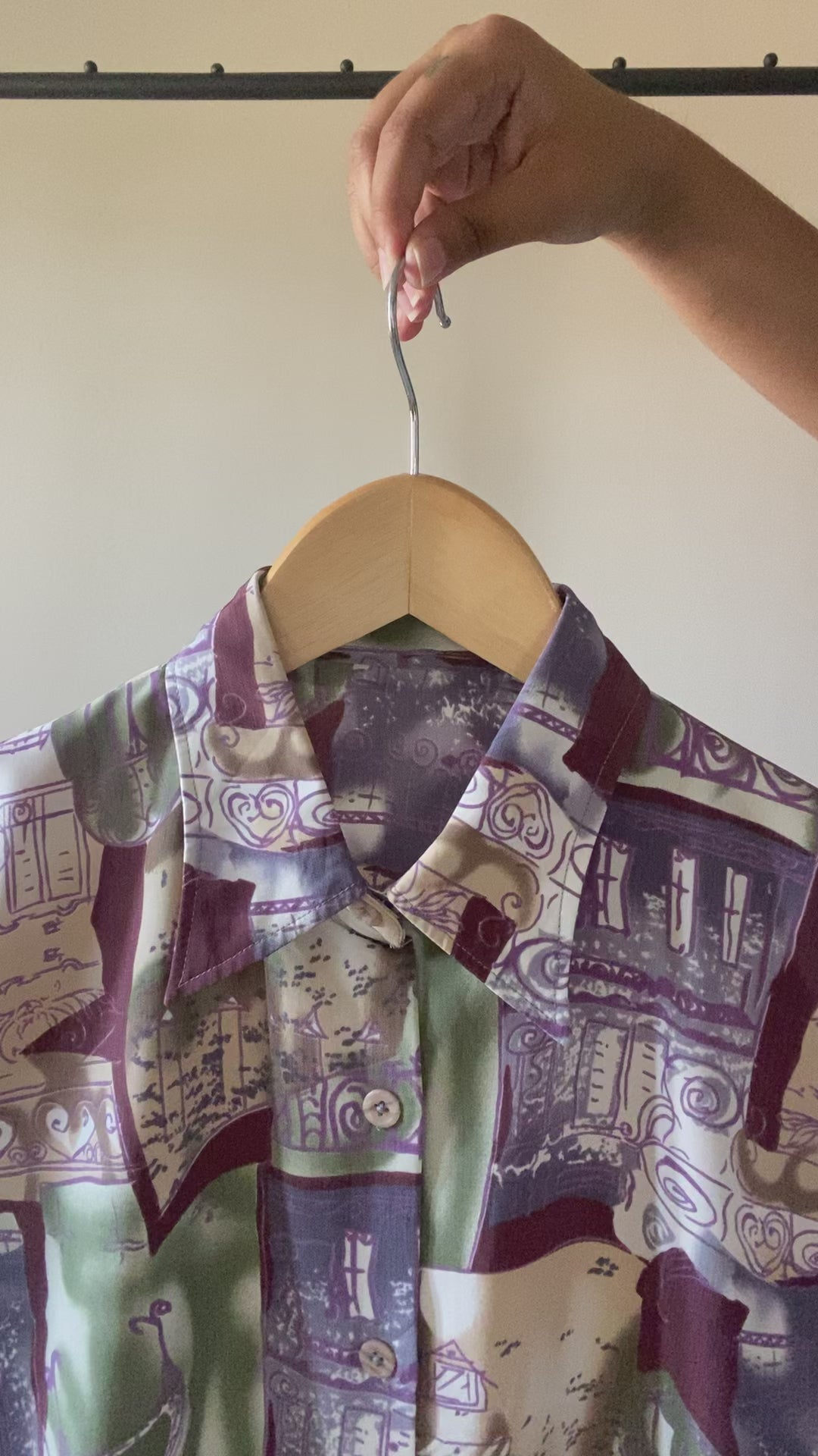 Vintage Town Print Shirt – Old Love Studios