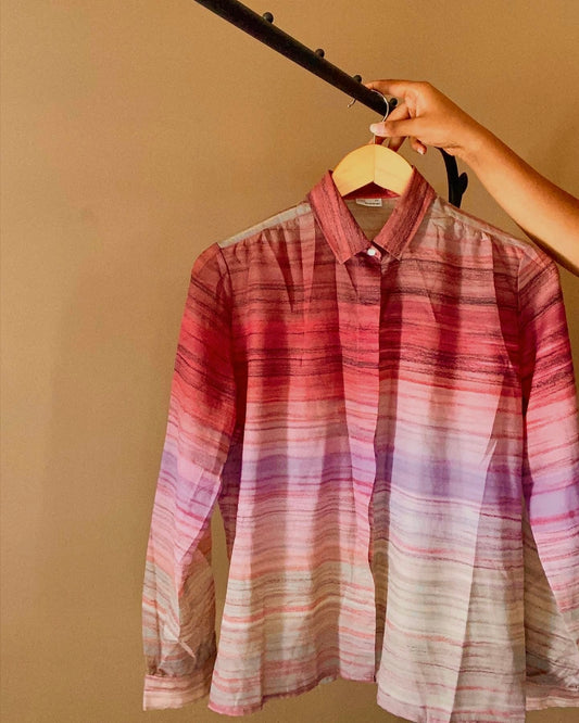 Ombré Sheer Vintage Shirt