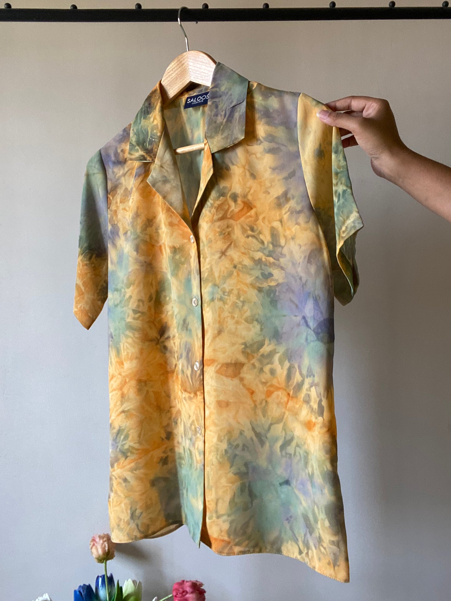 Multi Pattern Tie Dye Vintage Shirt