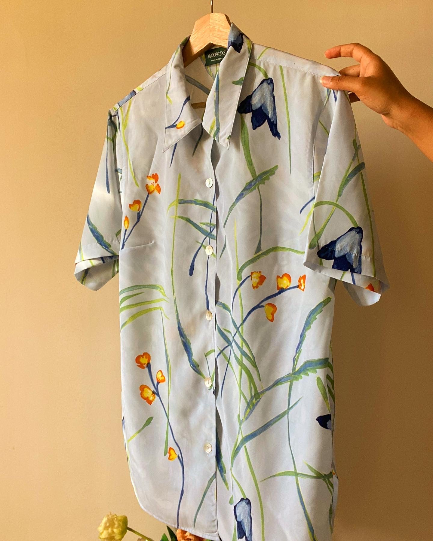 Artsy Floral Vintage Shirt