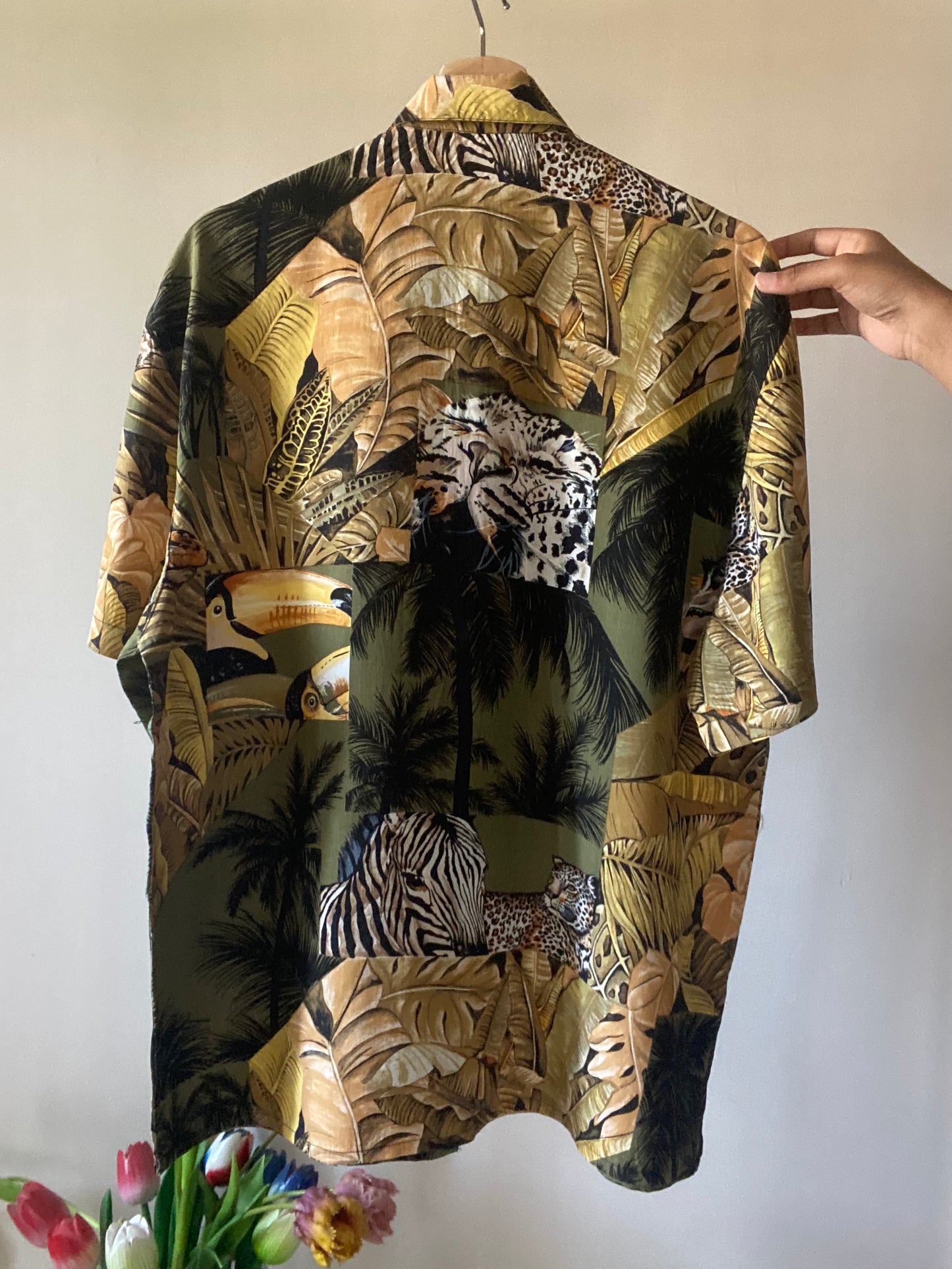 Jungle Print Vintage Shirt