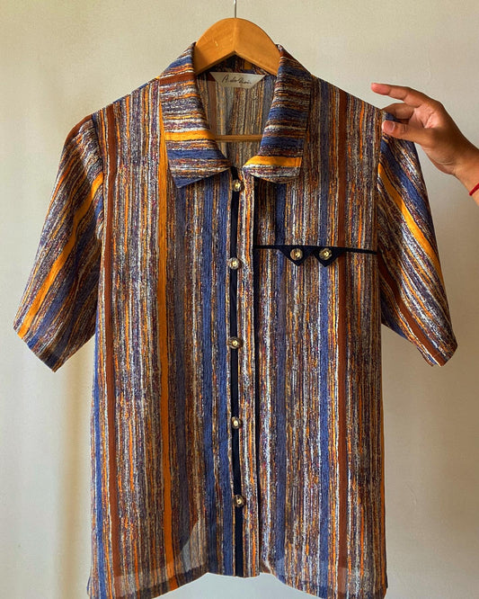 Multi Pattern Vintage Shirt