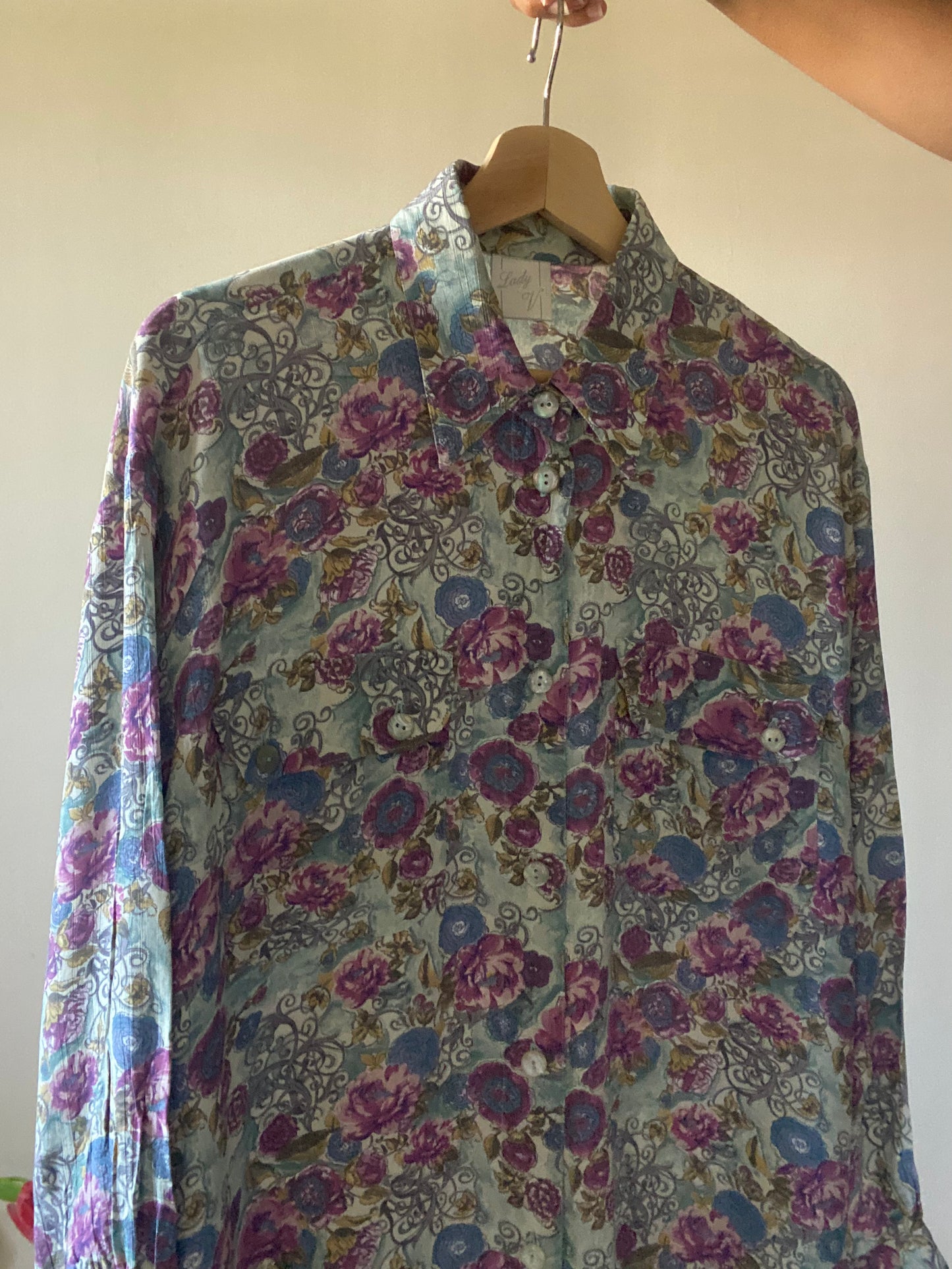 Floral Multi Colour Vintage Shirt