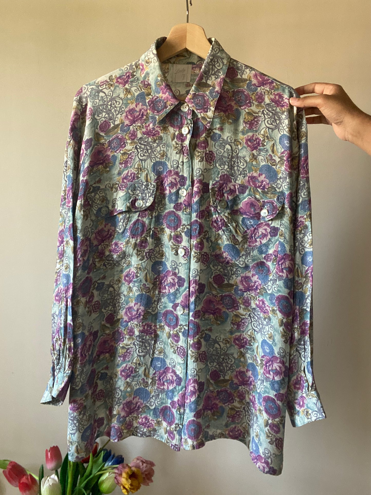 Floral Multi Colour Vintage Shirt