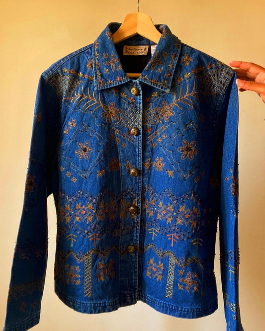 Thread And Bread Worked Denim Vintage Jacket