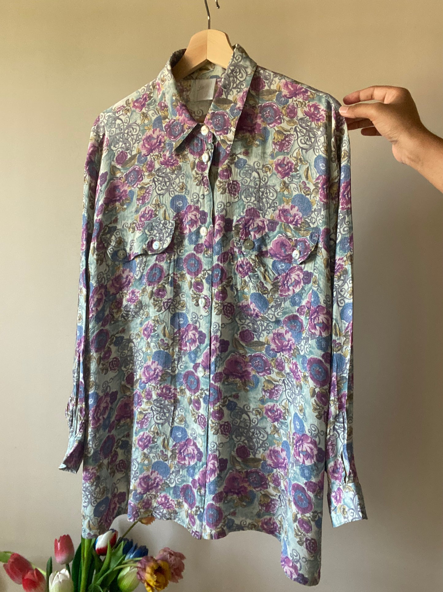 Floral Multi Colour Vintage Shirt