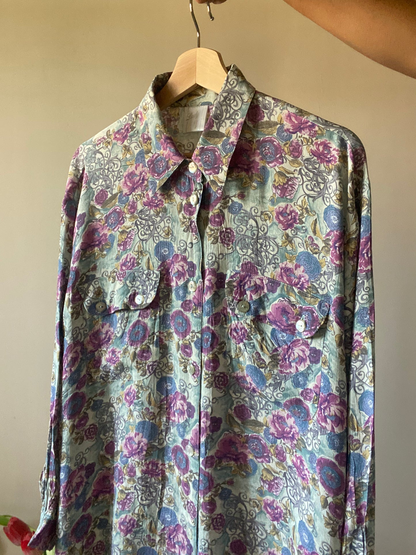 Floral Multi Colour Vintage Shirt