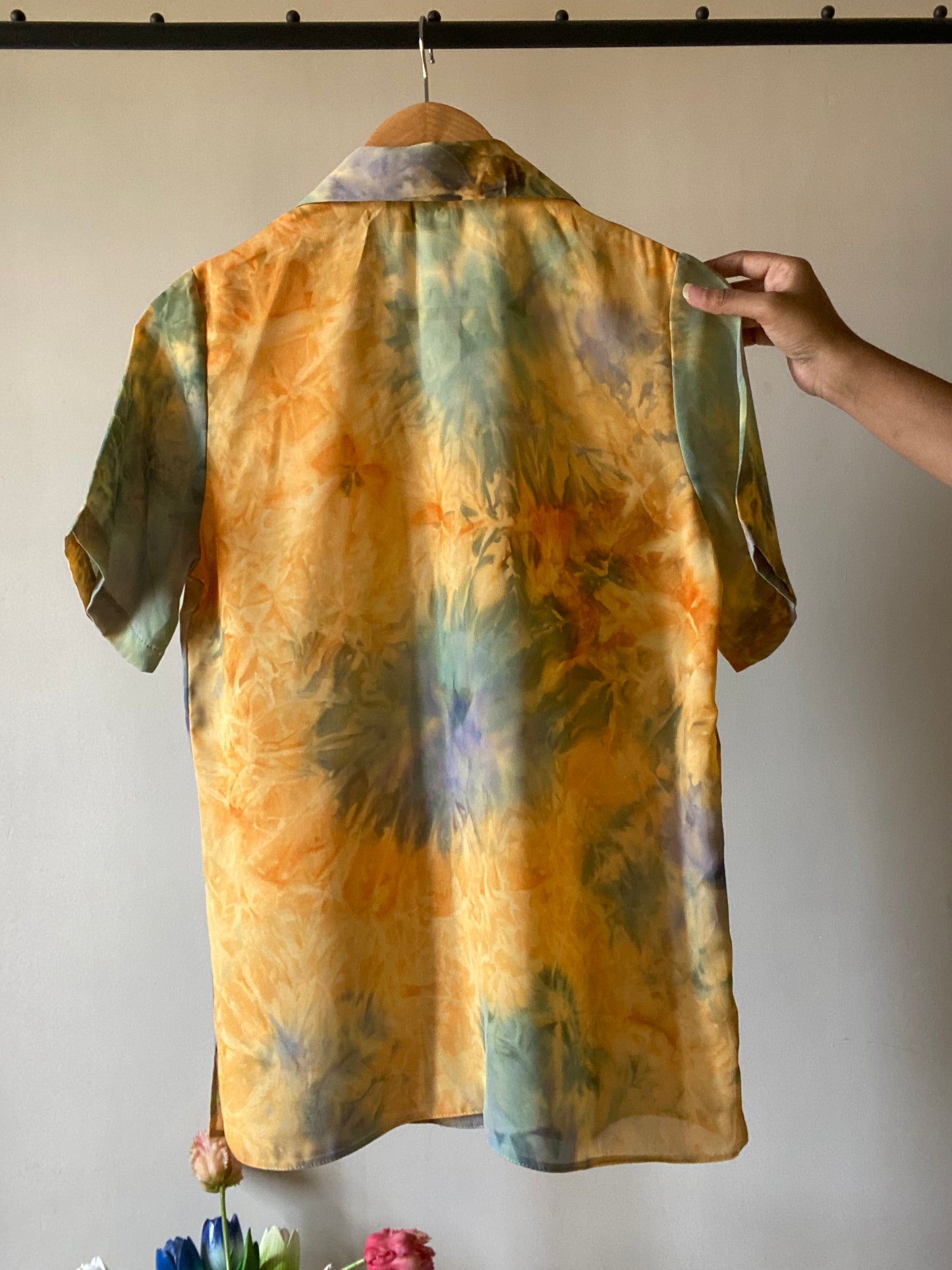 Multi Pattern Tie Dye Vintage Shirt