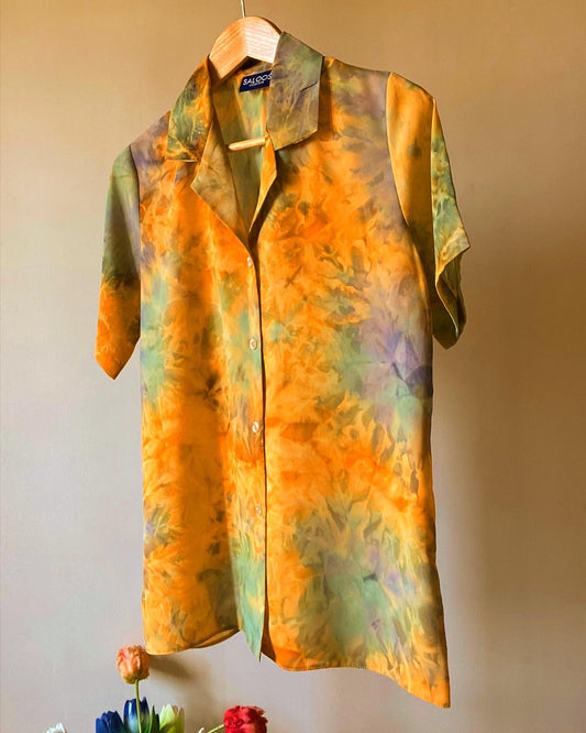 Multi Pattern Tie Dye Vintage Shirt