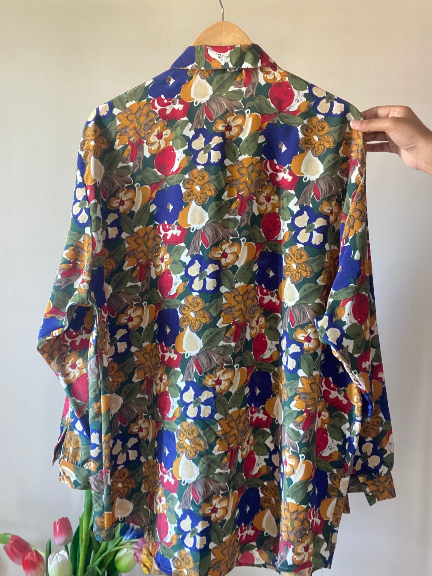 Vintage Floral Print Vintage Shirt