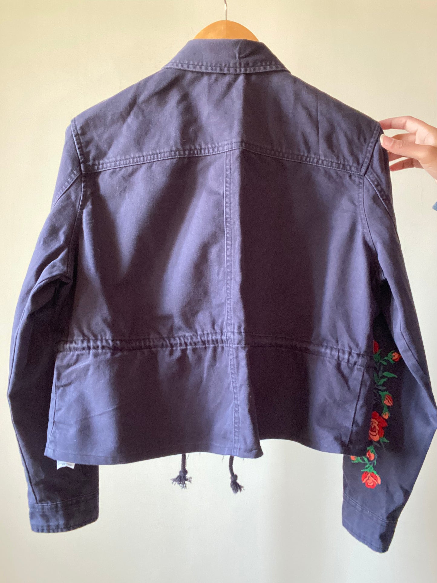 Vintage Cropped Denim Jacket